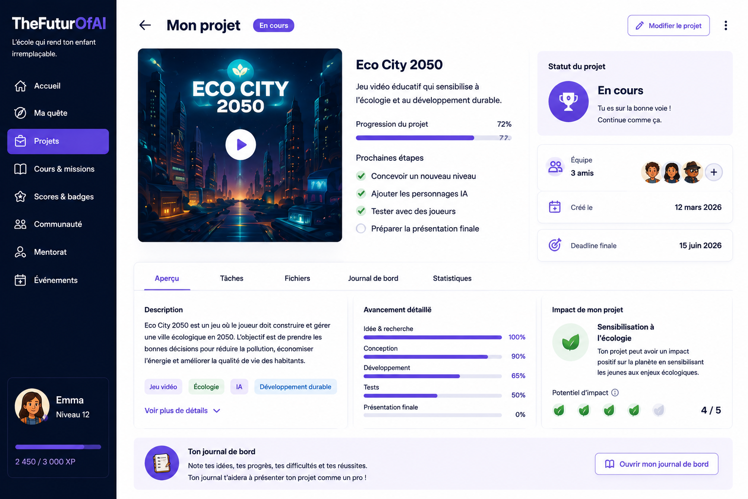 Parcours TheFuturOfAI — 5